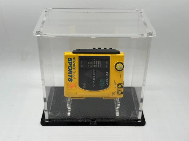 Sony Walkman Sports WM-35 – Jaune – Années 80 – Fonctionne Sans écouteurs