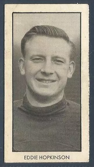 D C Thomson-World Cup Footballers-1958-#01-Bolton & England-Eddie Hopkinson