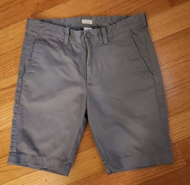 Boy Size 14 Crewcuts Gray Shorts