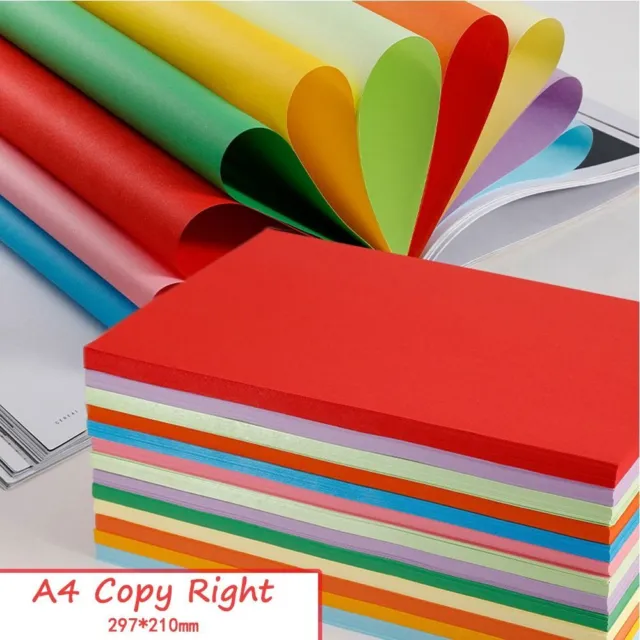 Papier cartonné A5 pour imprimante, vert - 160 g/m² 40 feuilles - Carton de  couleur - Pour la confection, l'impression, la photocopie.