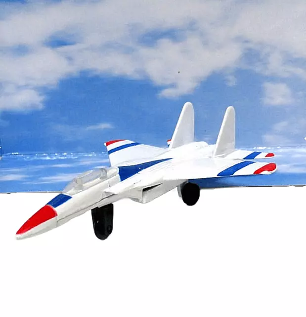 F-15 Eagle Diecast Aircraft Model, Motormax 4.5 Inch