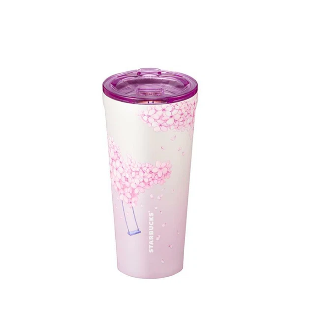 STARBUCKS KOREA 2024 Cherry Blossom SS Secret garden Corkcicle Tumbler