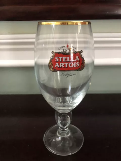 New Stella Artois Beer Glass Chalice 33CL