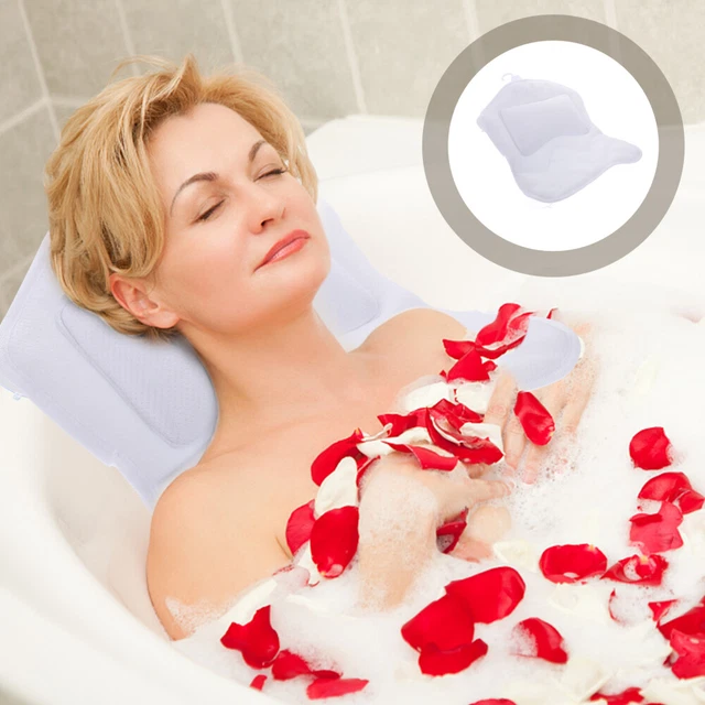 Cuscino da bagno cuscino bagno-spa cuscino per vasca da bagno tappetino da bagno assorbente forma a cuneo