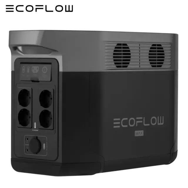 Ecoflow Delta Max 1612Wh Centrale électrique 2000W Générateur Solaire Portable 3