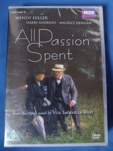 ALL PASSION SPENT (1986 TV Mini-Series) DVD WENDY HILLER * NEW SEALED * UK R2 *