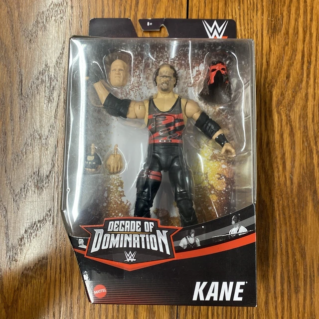 WWE Elite Collection - Figura Action Kane | Mattel GCL15, Articolata Con Accessori, Per Collezionisti E Fan