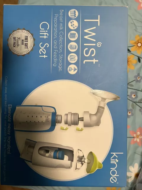 NEW SEALED Kinde Twist Breastfeeding Gift Set w/ Kozii, Pouches, Bottles & More