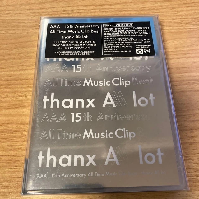AAA 15TH ANNIVERSARY Music Clip Japan fd $58.60 - PicClick CA