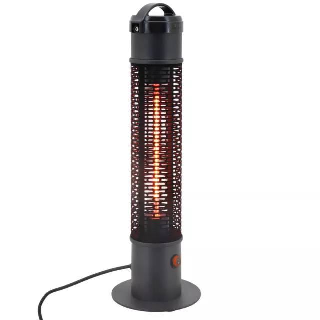 Outsunny Table Top Patio Heater with Tip-Over Safety Switch, IP54 Rating