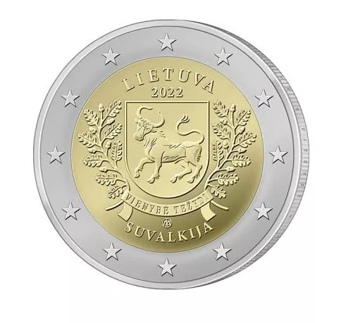 #Rm# 2 Euro Commemorative Lituanie 2022 - Suvalkija