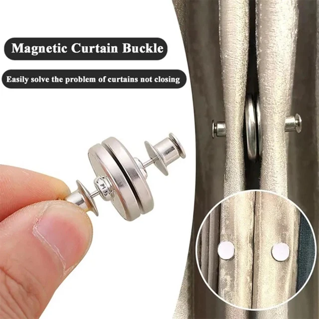 Curtain Magnetic Buckle Removable Leak-Proof Metal G2 Buckles NEW Female Y4Y8