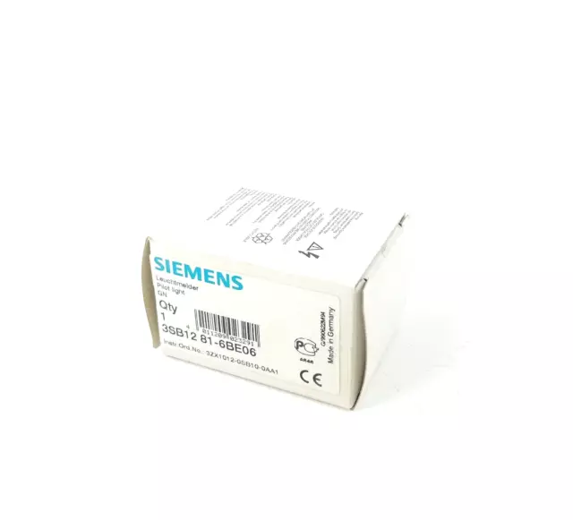 SIEMENS 3SB12 81-6BE06-NEW Green Light Detector
