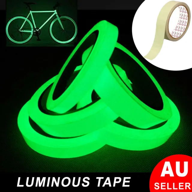 Self-adhesive Tape Night Vision Glow In Dark Safety Warning Security Stage Home