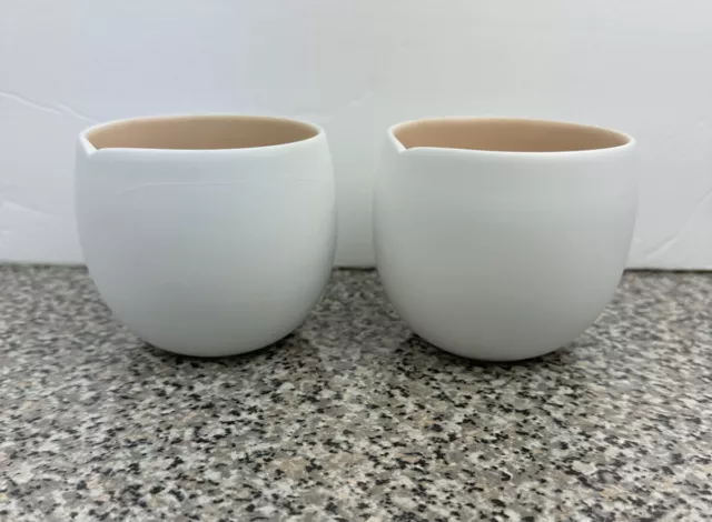 NIB Nespresso Lume Collection Coffee Mug Matte White Ceramic 13.5 Oz