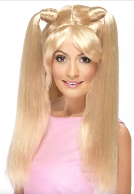 # Spice Girls Baby Spice Power Blonde 90s Pop Star Ladies Costume Wig