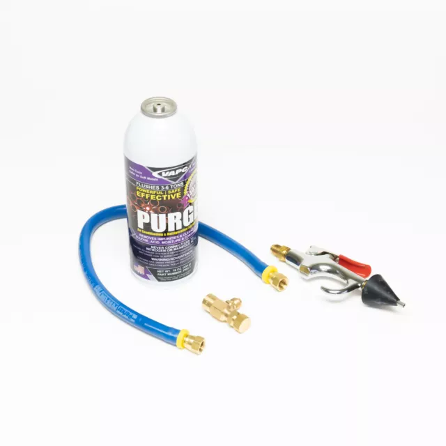 Vapco Purge Line Set Flush Starter Kit - 1 lb bottle/gun/hose/actuator - PRG-1K
