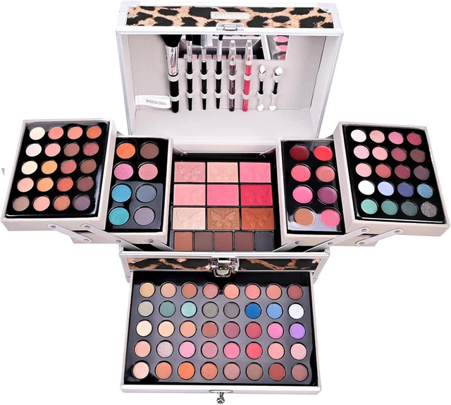 Palette De Fard à Paupières Vide - Coffret Makeup, Boîtier Poudre Récipient 6.7x6x1.5 Cm