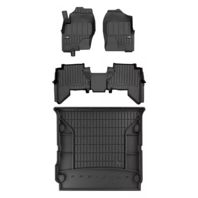 Ensemble de Tapis de Sol et Tapis pour Nissan Pathfinder 2005-2014