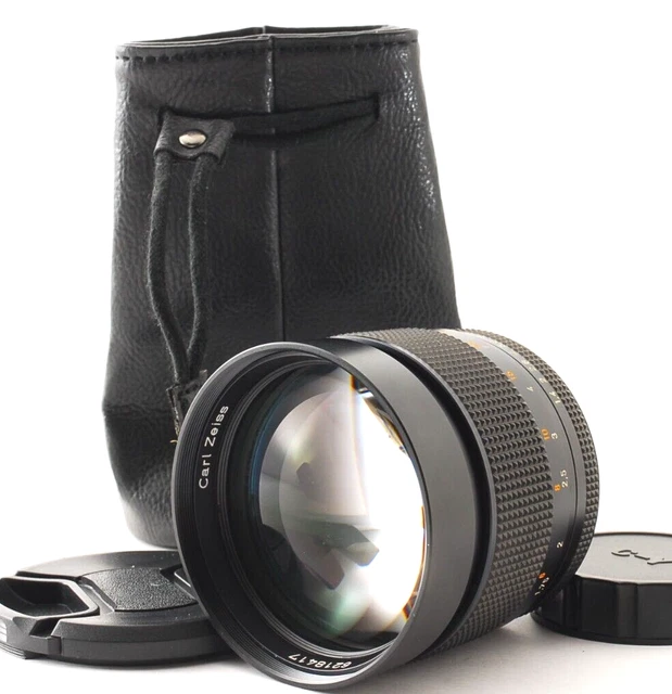 🌸 MINT 🌸 Contax Carl Zeiss Planar T* 85mm f/1.4 AEG CY Mount Objektiv Japan...