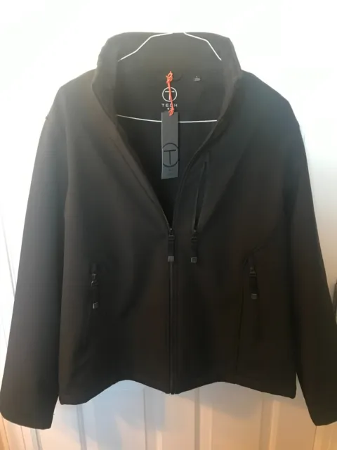TUMI Black 4T-2011SS T-Tech Zip-Up Coat Jacket Men's Size L - NWT - Retails $235