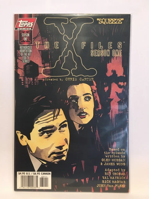 X-Files Season One "Squeeze" NM- 1st Print Topps Comics