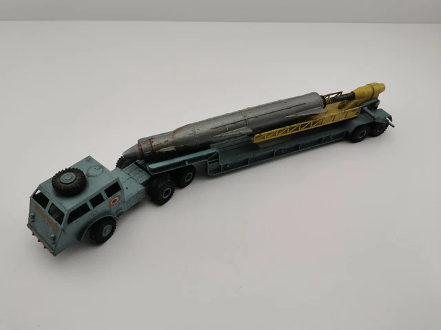 Tracteur Pacific GMC Avec Remorque Lance Fusée - France Jouets FJ - Années 60 - À Compléter
