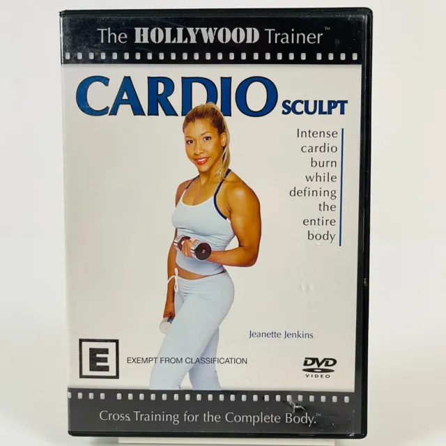 THE HOLLYWOOD TRAINER - Cardio Sculpt DVD Jeanette Jenkins Fitness Region 4  $10.00 - PicClick AU