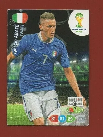 Panini - FIFA World Cup 2014 Brasilien - Ignazio Abate - Italien (B758)