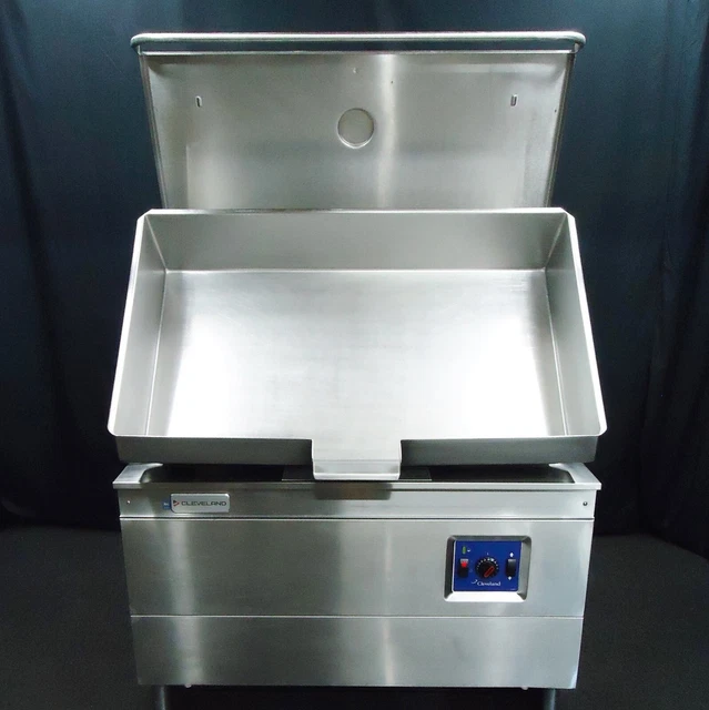 Cleveland Sel-40Tr 40 Gallon Electric Tilt Skillet 208 Volt 3 Ph Flawless Cond!