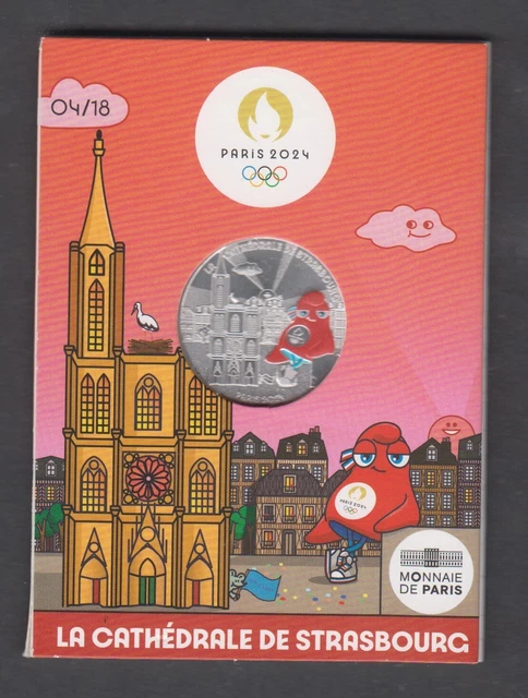 Pièce 10€ Argent JO Paris 2024 - Grand Palais - Édition Limitée, Collection Sport