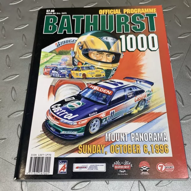 1996 Bathurst 1000 Official Program Mount Panorama Ford Holden Johnson Brock