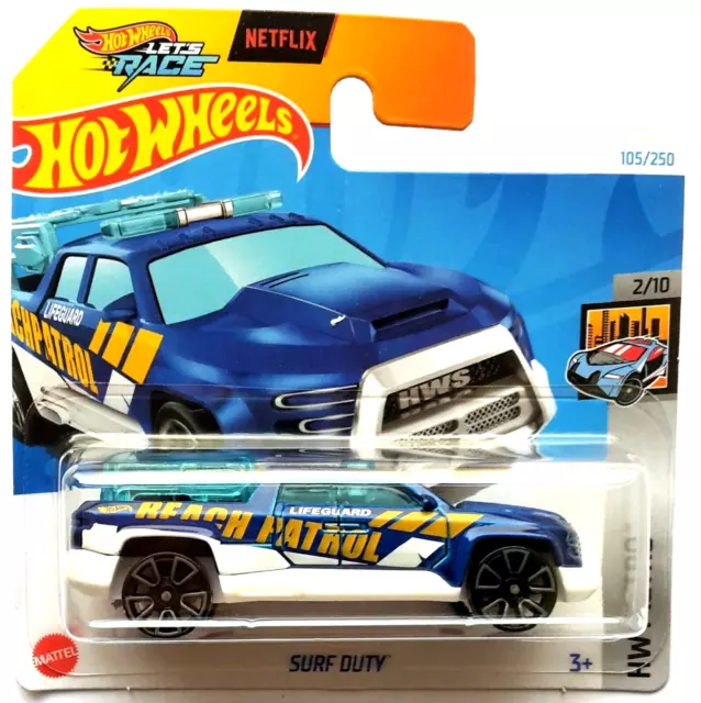 Hot Wheels Surf Duty dunkelblau 2024 HW Metro 2/10 OVP