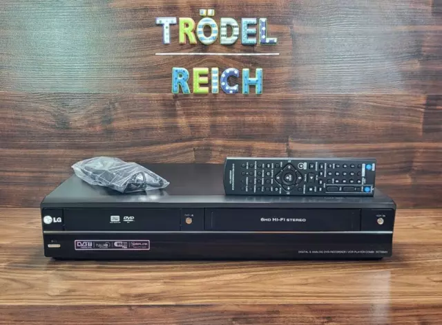 LG RCT689H DVD-Recorder VHS Videorecorder Kombi  HDMI 12 Monaten Garantie #476