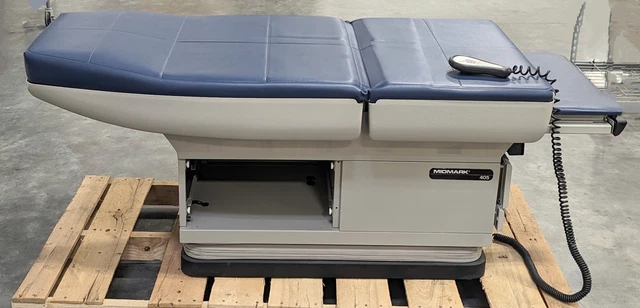 Midmark Ritter 405 Medical Examination Table Navy Blue with Hand Control