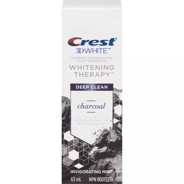 Crest Whitening Therapy Charcoal Toothpaste (63 mL) - FROM CANADA