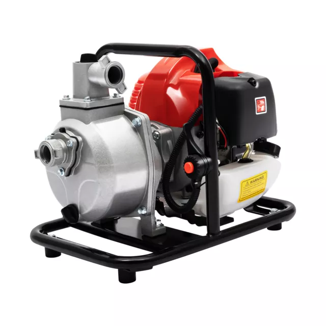1.7 Hp 1" Gas Power Semi-Trash Water Pump High Pressure Irrigation Transfer Pump
