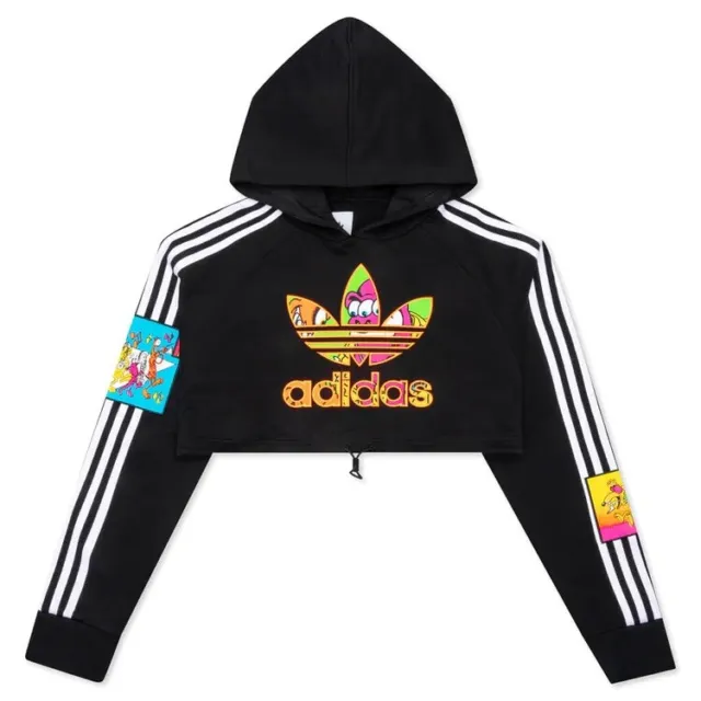 Adidas X Jeremy Scott Womens Cropped Hoodie Limited Edition UK 4 New With Tags