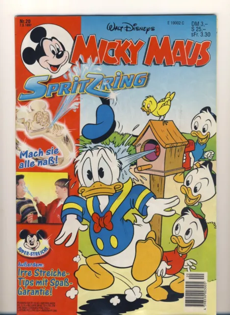 Micky Maus - Heft Nr. 20    1997
