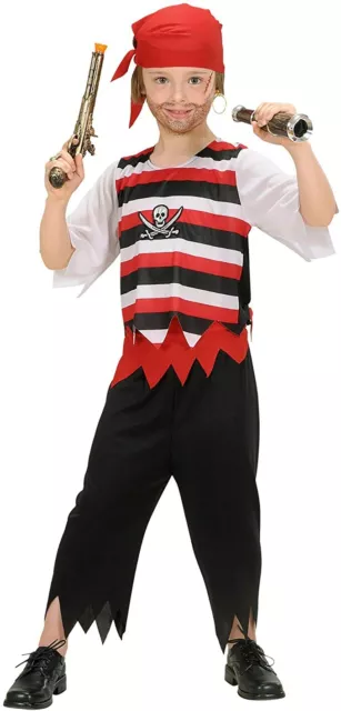 Widmann Costume Carnevale da Pirata Vestito da Corsaro per Bambini Halloween