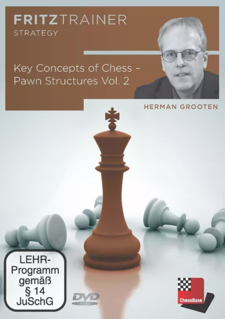 Herman Grooten | Key Concepts of Chess - Pawn Structures Vol. 2 | DVD-ROM (2022)