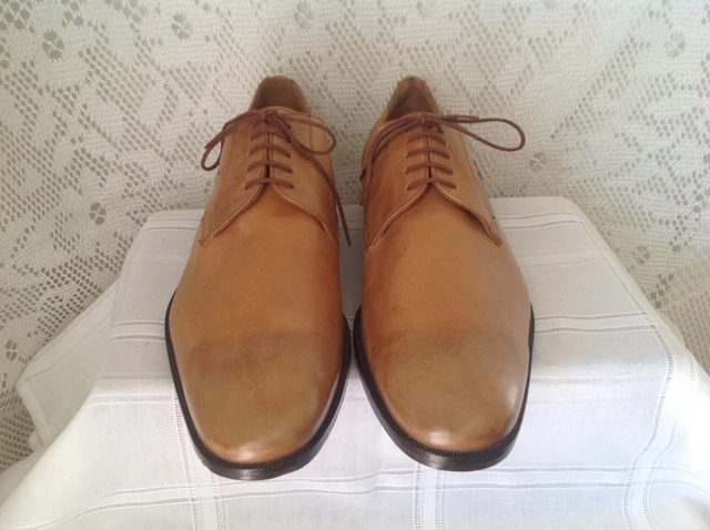 Mercanti Fiorentina Chaussures Homme en Cuir Pointure 12 (45 ) Made in Italy 2