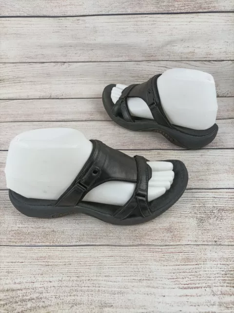 Merrel Womens Slides 7 Glade 2 Lavish Black Leather