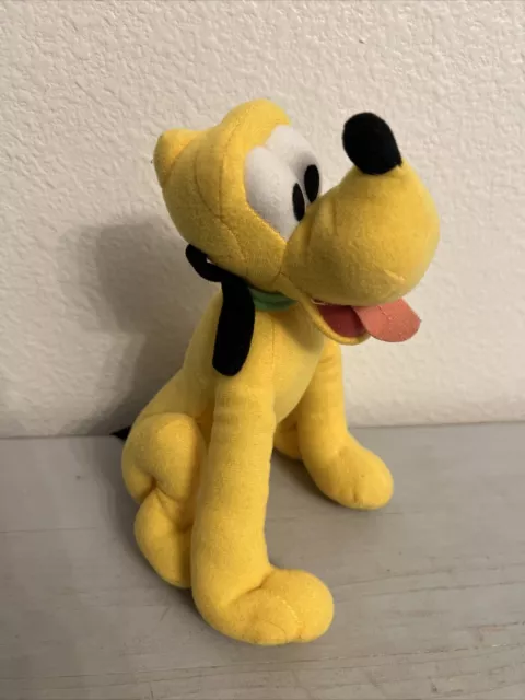 Disney Pluto 8” Stuffed Plush Toy (Pre-Owned)