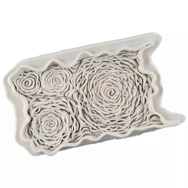 18.5*10.5cm Carnation Cake Fondant Molds Gray Flower Molds  Sugarcraft