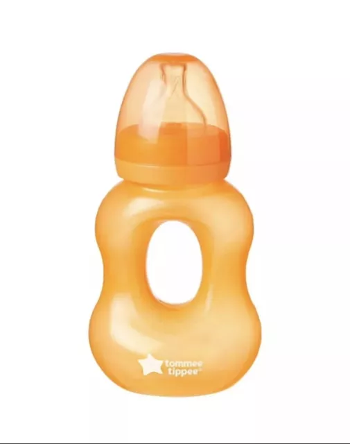 Tommee Tippee Essentials Nipper Gripper Bottle | Baby & Toddler Feeding, 3+,240m