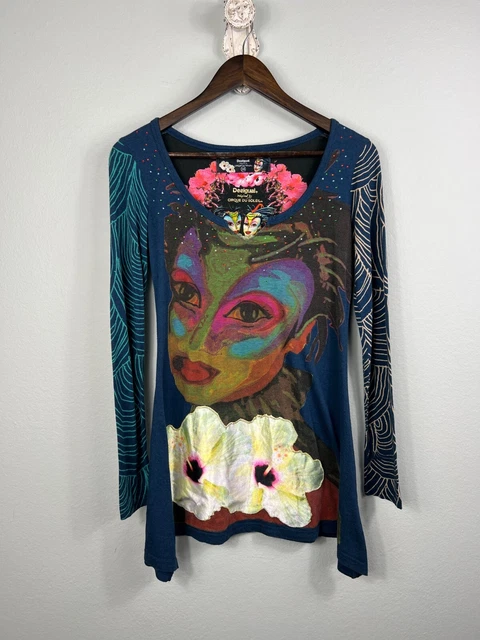 tunque,haut DESGUAL talle XS ou 34 | eBay