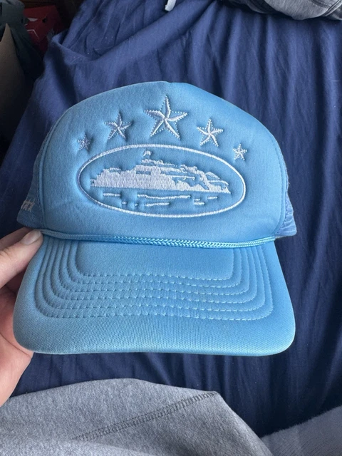 CORTEIZ 5 STARZ ALCATRAZ 2018 Trucker Baby Blue Cap £21.48