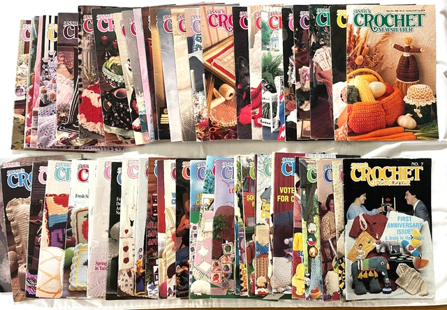 Patterns-Vintage, Crocheting & Knitting, Needlecrafts & Yarn