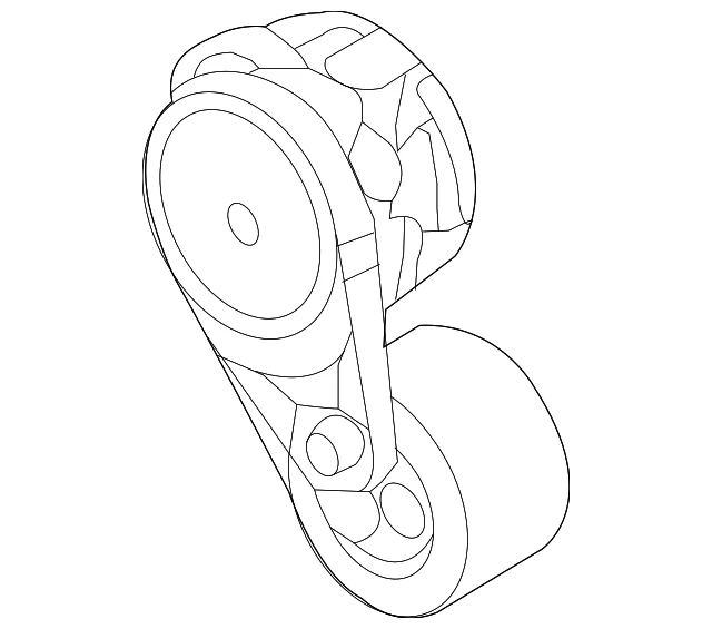 Genuine Nissan Serpentine Tensioner 11750-EZ40A